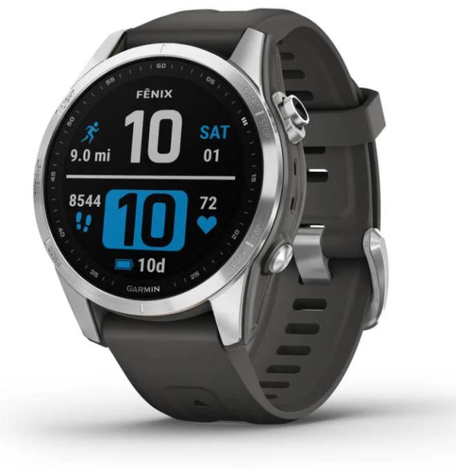 SMARTWATCH FENIX 7S SS GRAPH 010-02539-01 GARMIN