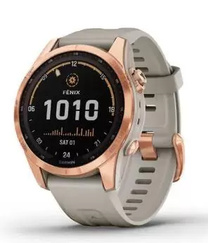SMARTWATCH FENIX 7S GOLD 010-02539-11 GARMIN