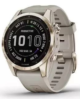 SMARTWATCH FENIX 7S SAPPHIRE GOLD 010-02539-21 GARMIN