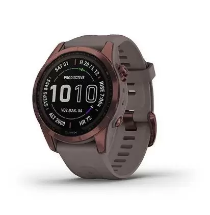 SMARTWATCH FENIX 7S SAPPHIRE BRONZ GREY 010-02539-29 GARMIN