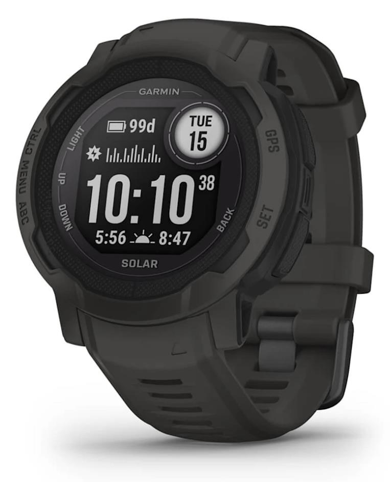SMARTWATCH INSTINCT 2 SOLAR GRAPHITE 010-02627-00 GARMIN