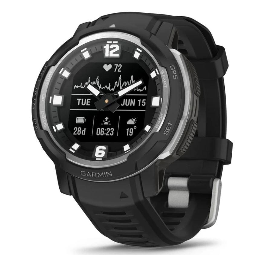 SMARTWATCH INSTINCT CROSSOVER BLACK 010-02730-03 GARMIN