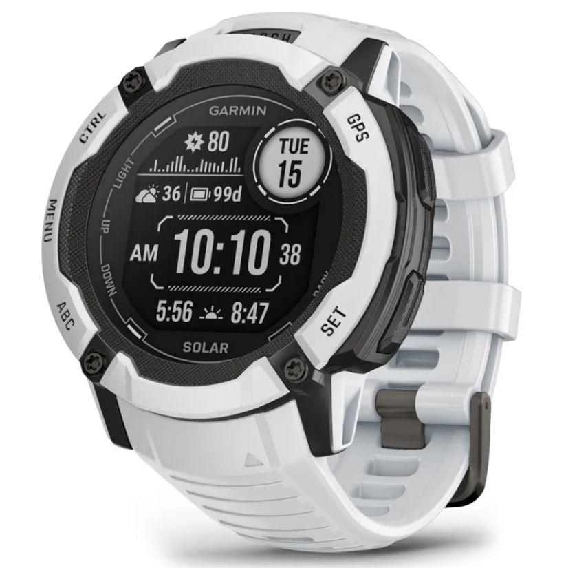 SMARTWATCH INSTINCT 2X SOLAR WHITE 010-02805-04 GARMIN