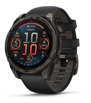 SMARTWATCH FENIX 8 SAPPHIRE BLACK GRAY 010-02905-21 GARMIN