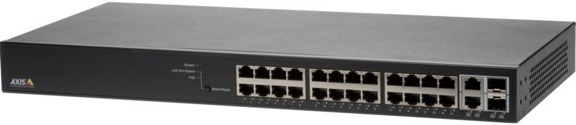 Switch AXIS Rack 1U 24x10Base-T   100Base-TX   1000Base-T 2x10 100 1000BASE-T SFP combo 2xSFP 24xRJ45 PoE ports 24 01192-002