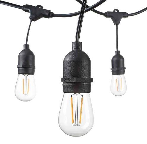 LAMP LED GARLAND GARDEN STRING E27 10M 03-630 VISIONAL