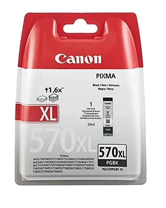 INK CARTRIDGE BLACK PGI-570XL 0318C008 CANON