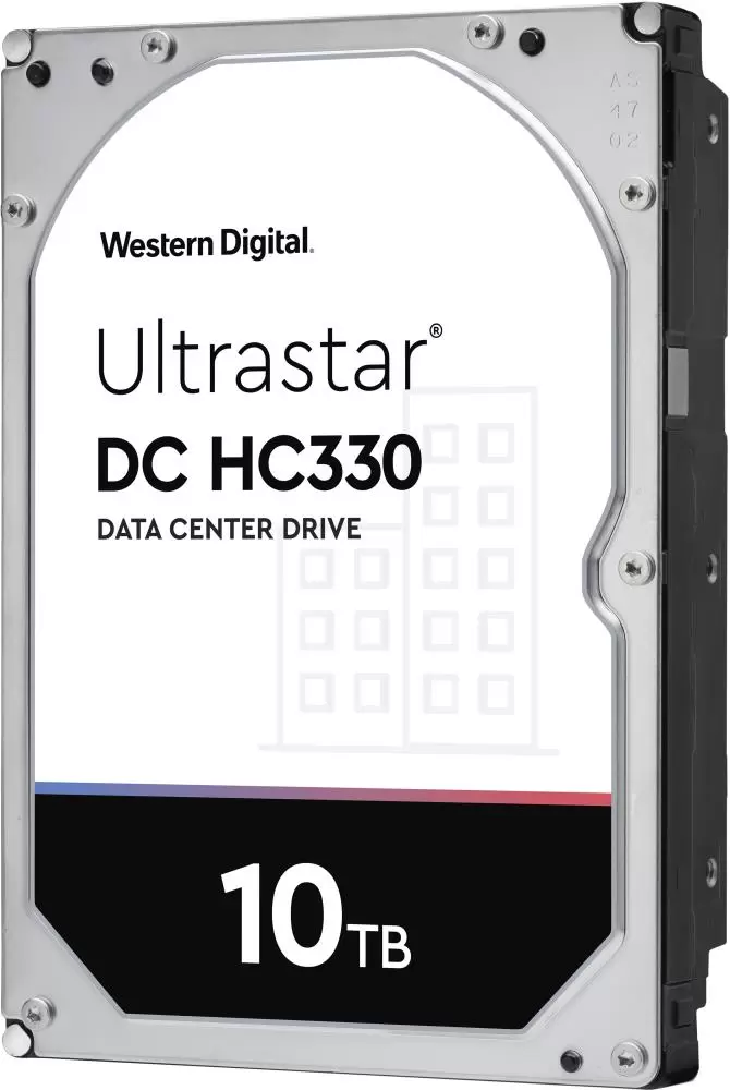 HDD WESTERN DIGITAL ULTRASTAR Ultrastar DC HC330 WUS721010ALE6L4 10TB SATA 256 MB 7200 rpm 3 5   0B42266