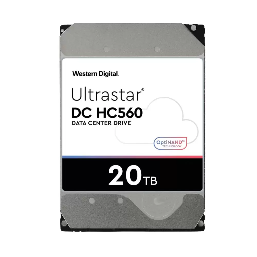 HDD WESTERN DIGITAL ULTRASTAR Ultrastar DC HC560 WUH722020BL5204 20TB SAS 512 MB 7200 rpm 3 5   0F38652
