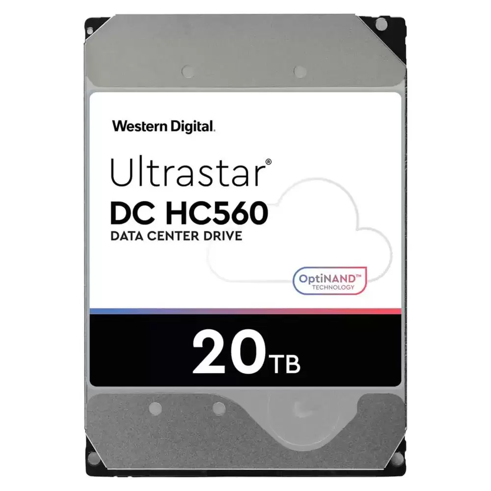 HDD WESTERN DIGITAL ULTRASTAR Ultrastar DC HC560 WUH722020ALE6L4 20TB SATA 512 MB 7200 rpm 3,5 