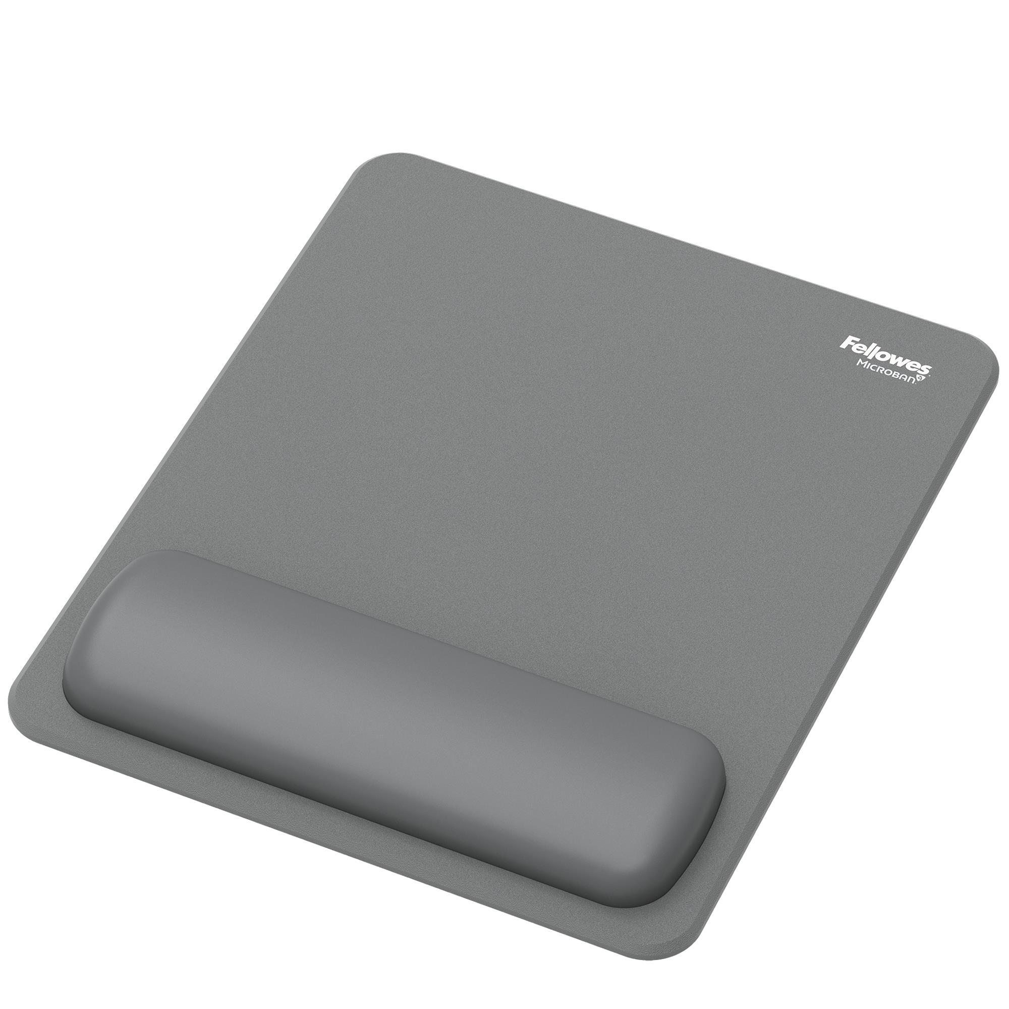MOUSE PAD WRIST REST GREY 100142556 FELLOWES