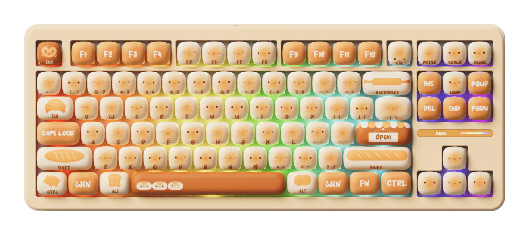 KEYBOARD WRL TAC87 BUN WONDER  103-TA87B-009 AKKO