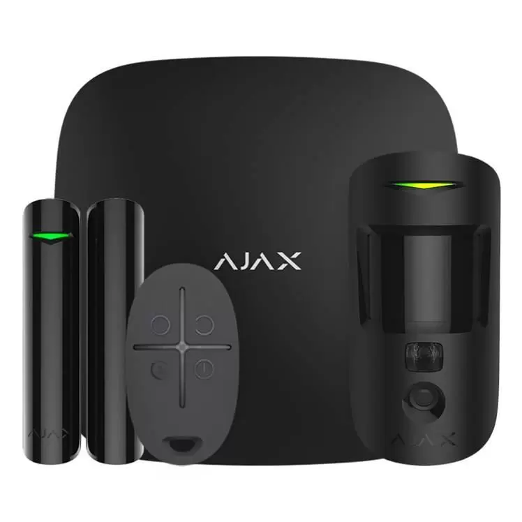 ALARM SECURITY STARTERKIT CAM BLACK 20291 AJAX