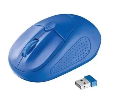 MOUSE USB OPTICAL WRL PRIMO BLUE 20786 TRUST