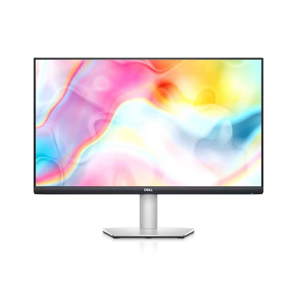 LCD Monitor DELL S2722QC 27   4K Panel IPS 3840x2160 16 9 60 Hz Matte 4 ms Speakers Swivel Pivot Height adjustable Tilt Colour Black   Silver 210-BBRQ