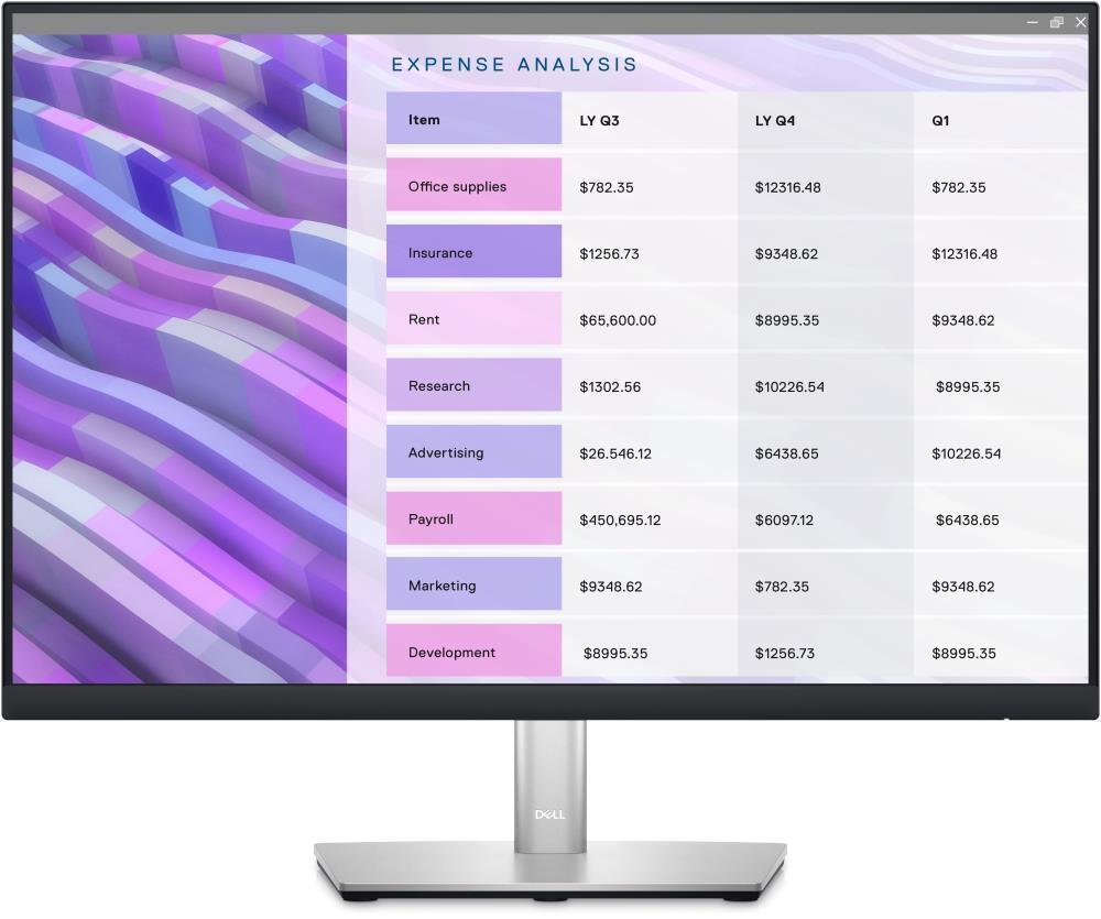 LCD Monitor DELL P2723DE 27   Business Panel IPS 2560x1440 16 9 Matte 8 ms Swivel Pivot Height adjustable Tilt 210-BDEH 5Y