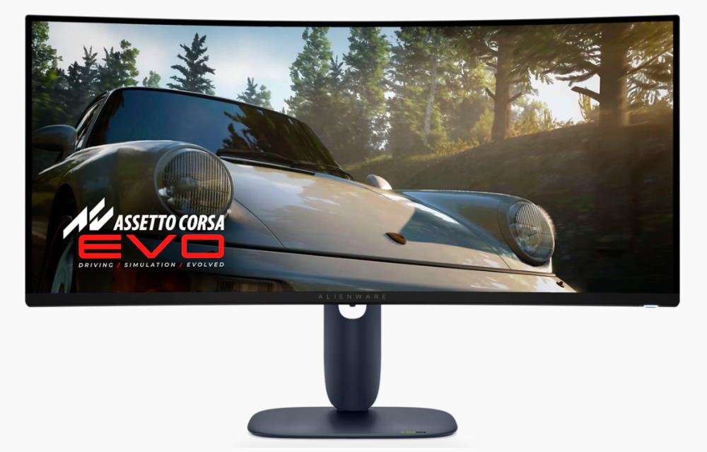 Monitor DELL AW3425DW 34   Gaming Curved Smart 21   9 Swivel Height adjustable Tilt Panel OLED 3440x1440 21 9 240 Hz 0 03 ms Speakers Colour Black 210-BRTW