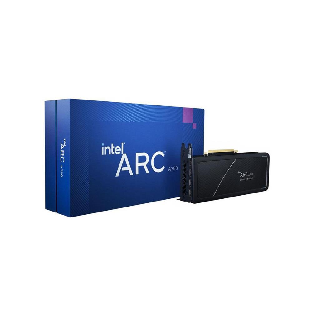 Graphics Card INTEL Intel Arc A750 8 GB GDDR6 256 bit PCIE 4.0 16x GPU 2050 MHz 1xHDMI 3xDisplayPort 21P02J00BA99AM3D