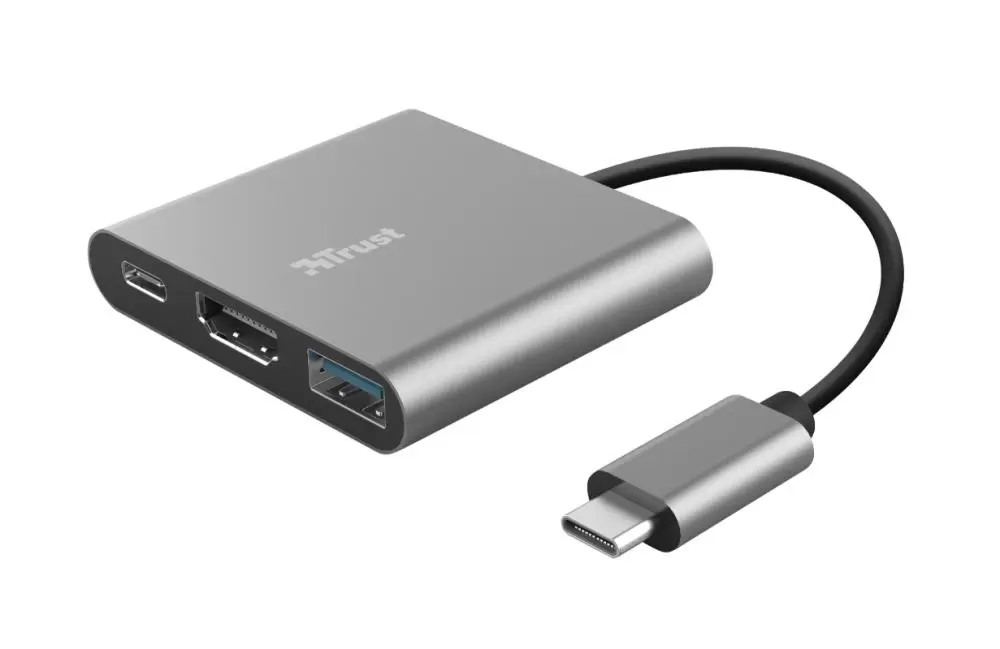 ADAPTER USB-C DALYX 3-IN-1 23772 TRUST