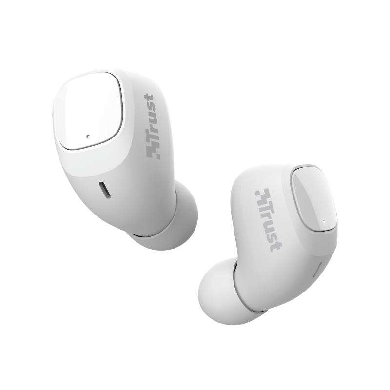 HEADSET NIKA COMPACT BLUETOOTH WHITE 23904 TRUST