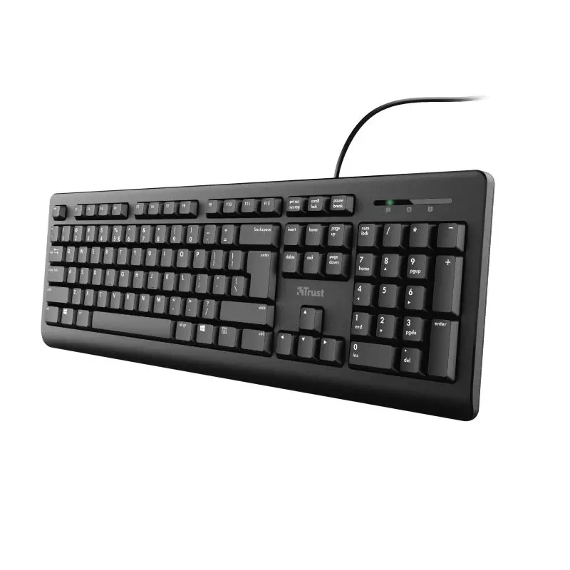 KEYBOARD USB TK-150 SILENT ENG 23980 TRUST