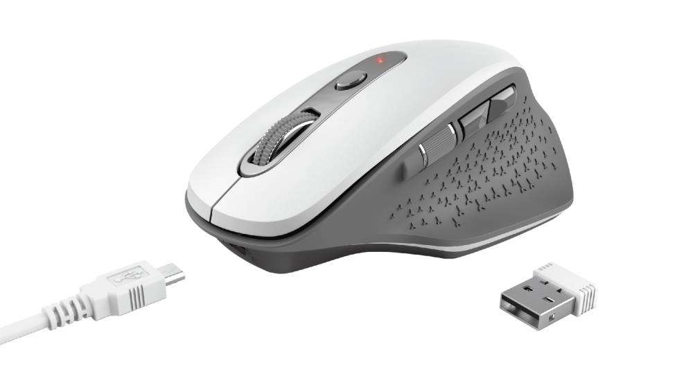 MOUSE USB OPTICAL WRL OZAA WHITE 24035 TRUST