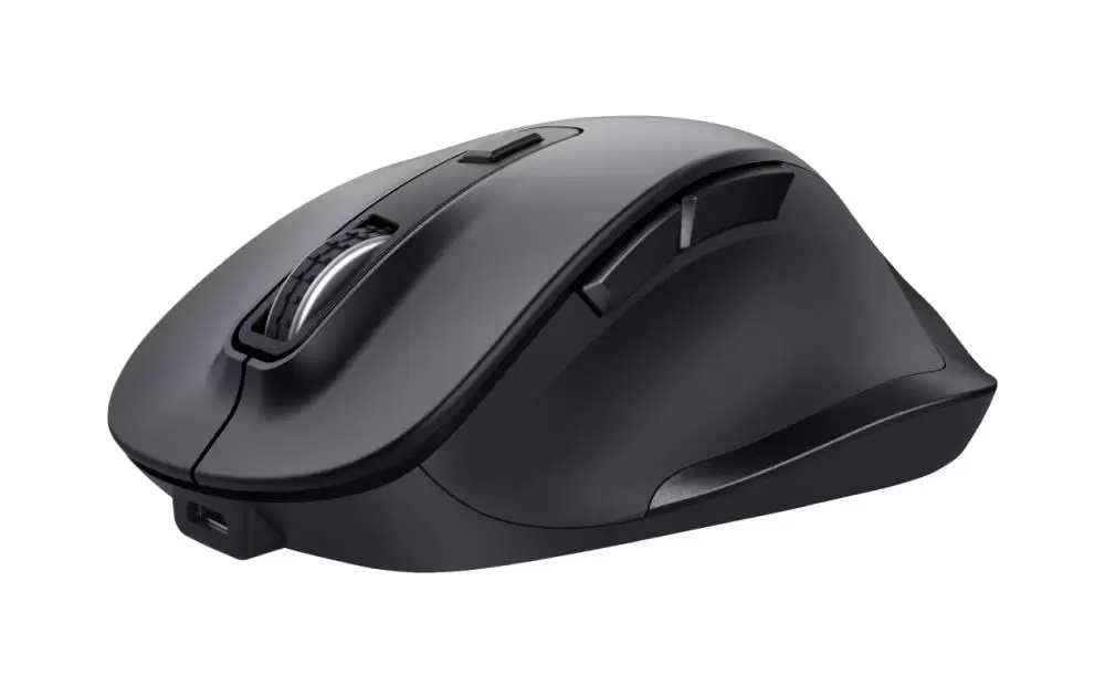 MOUSE USB OPTICAL WRL FYDA BLACK 24727 TRUST