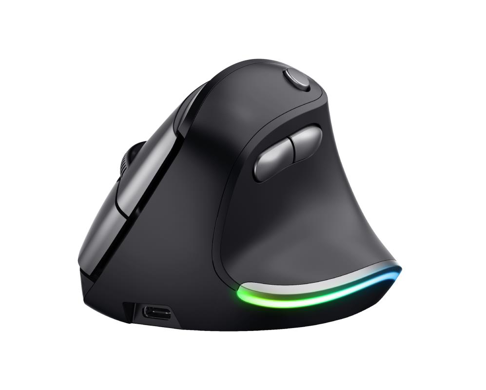 MOUSE USB OPTICAL VOXX RECHARG ERGONOMIC 24731 TRUST