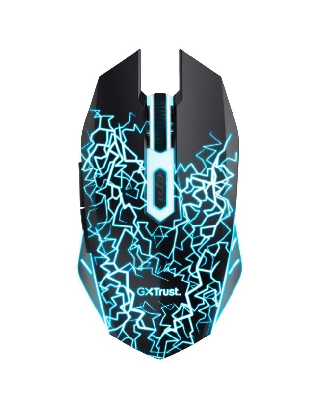 MOUSE USB OPTICAL WRL GAMING W LIGHT 24750 TRUST