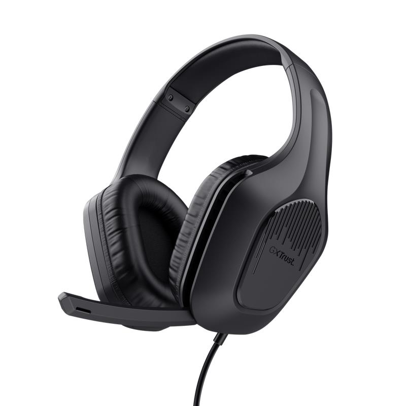 HEADSET GXT415 ZIROX BLACK 24990 TRUST