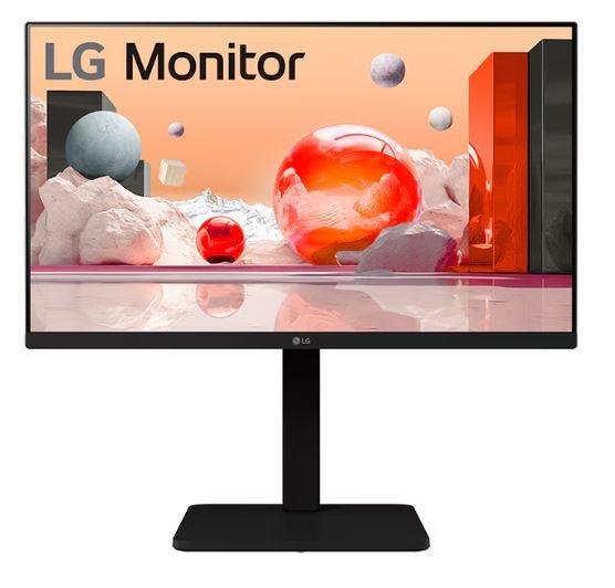 LCD Monitor LG 24BA550-B 24   Panel IPS 1920x1080 16 9 100 Hz Matte 5 ms Speakers Swivel Pivot Height adjustable Tilt Colour Black 24BA550-B
