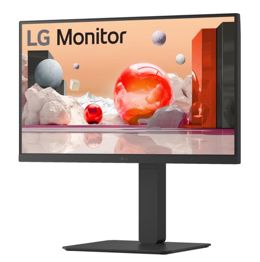 LCD Monitor LG 23 8   Business Panel IPS 1920x1080 16 9 100Hz 5 ms Speakers Swivel Pivot Height adjustable Tilt 24BA750-B