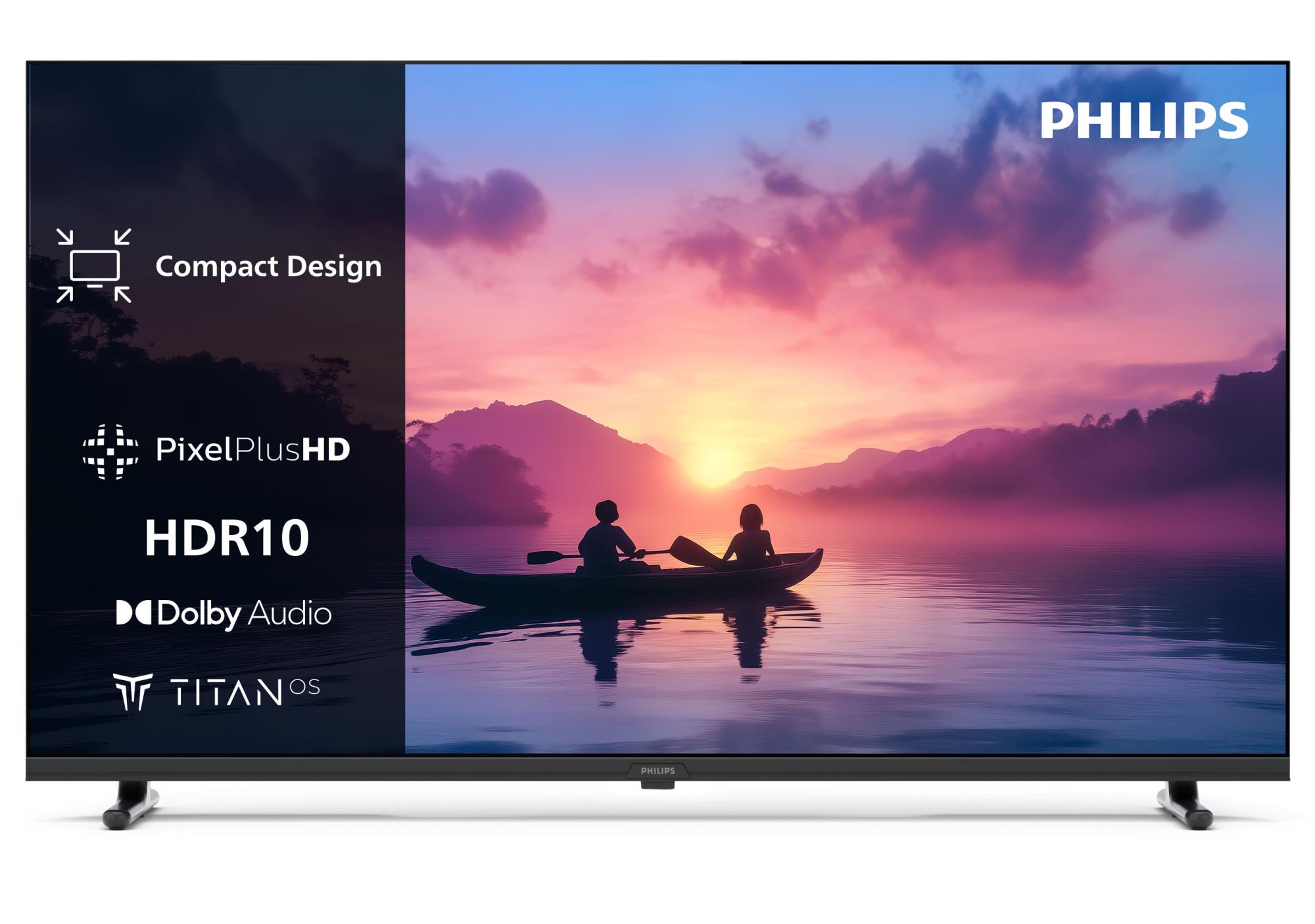TV Set PHILIPS 24    HD 1366 x 768 pixels Flat 16 9 LED 24PHS6000 12