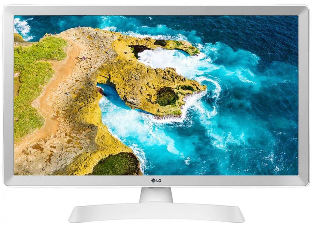 LCD Monitor LG 24TQ510S-WZ 23 6   TV Monitor Smart 1366x768 16 9 14 ms Speakers Colour White 24TQ510S-WZ