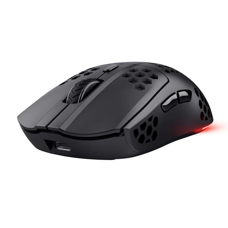 MOUSE USB OPTICAL WRL GXT929 HELOX LIGHTW BLK 25307 TRUST