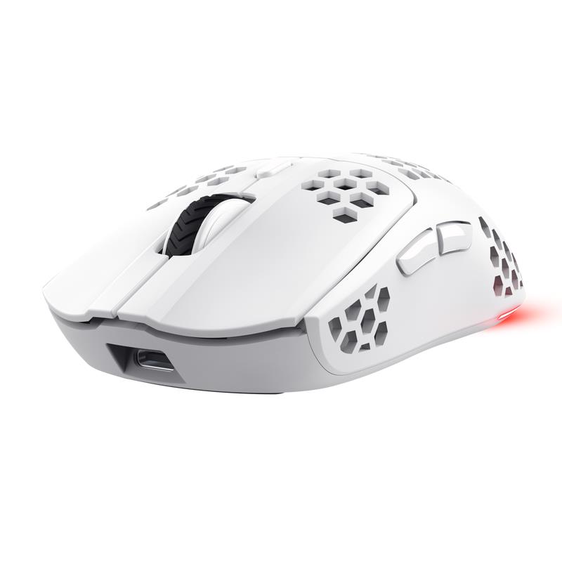 MOUSE USB OPTICAL WRL GXT929W HELOX LIGHTW WHITE 25390 TRUST