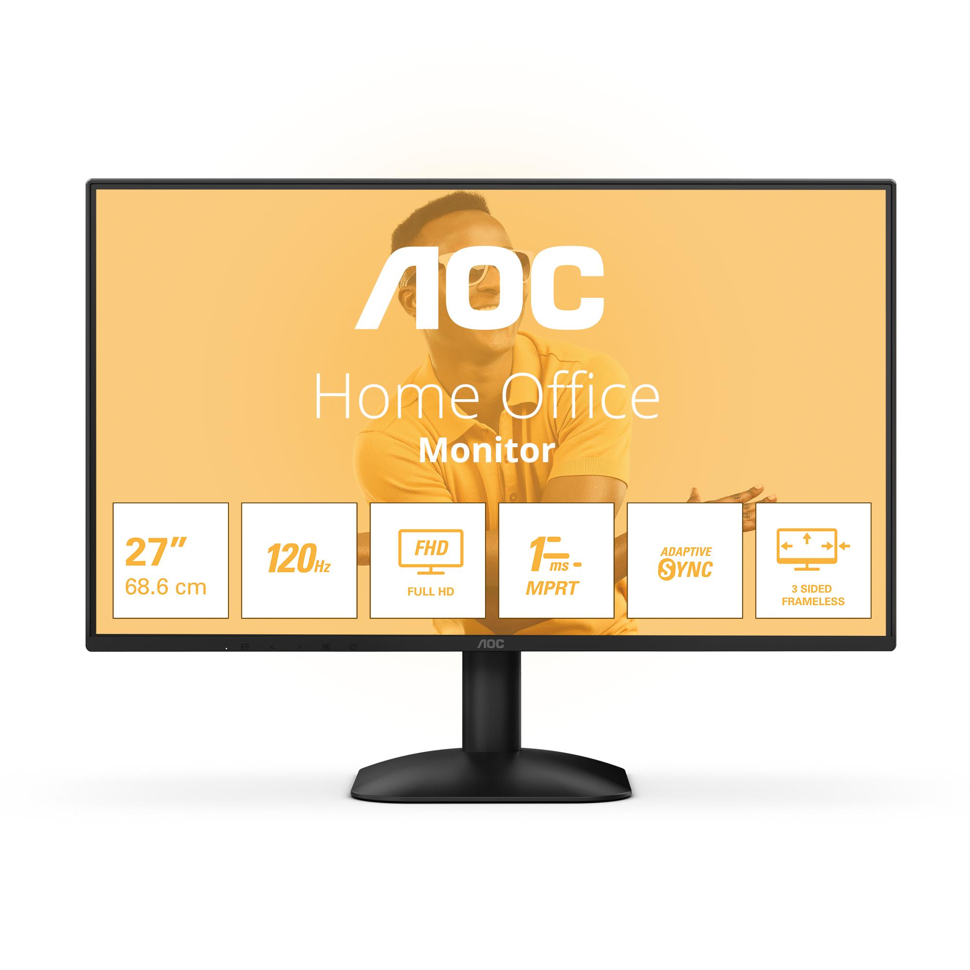 LCD Monitor AOC 27    1920 x 1080 pixels Full HD Native aspect ratio 16 9 Flat 27B31H