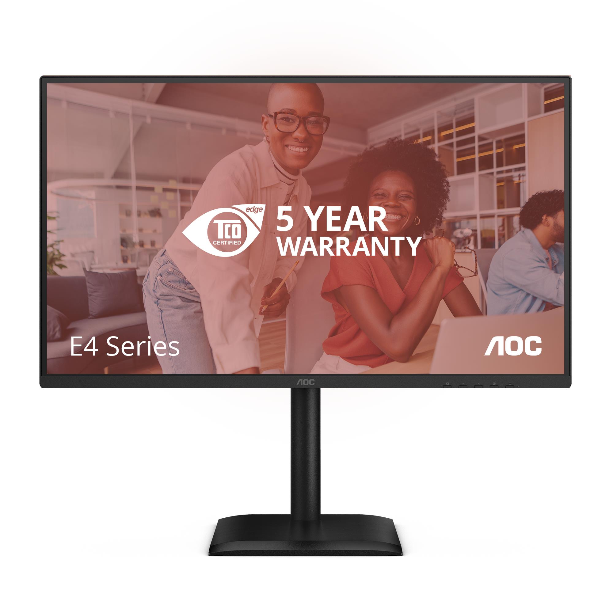 LCD Monitor AOC 27    1920 x 1080 pixels Full HD Native aspect ratio 16 9 LED Flat 27E4U