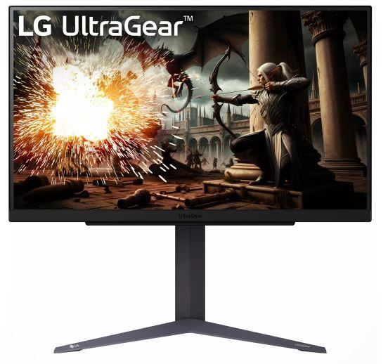 LCD Monitor LG 27GS75Q-B 27   Gaming Panel IPS 2560x1440 16 9 180Hz Matte 1 ms Pivot Height adjustable Tilt Colour Black 27GS75Q-B