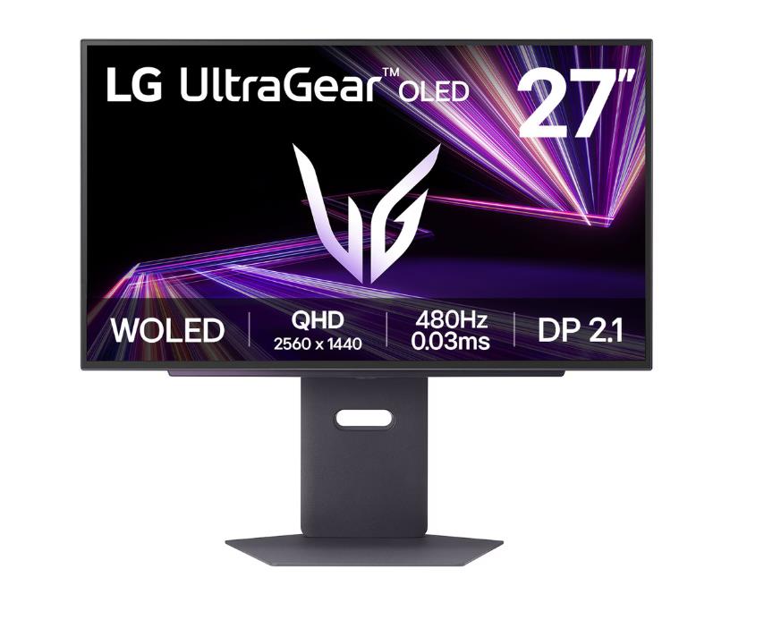 Monitor LG 27GX790A-B 26 5   Gaming Panel OLED 2560x1440 16 9 480Hz 0 03 ms Swivel Pivot Height adjustable Tilt 27GX790A-B