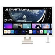 LCD Monitor LG 27SR50F-W 27   Smart Panel IPS 1920x1080 16 9 8 ms Speakers Tilt Colour White 27SR50F-W
