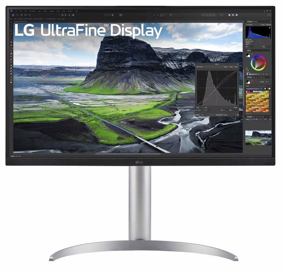 LCD Monitor LG 27UQ850-W 27   Panel IPS 3840x2160 16 9 60Hz 5 ms Speakers Pivot Height adjustable Tilt 27UQ850-W