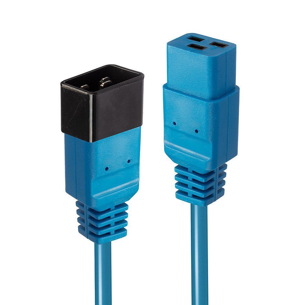 CABLE POWER IEC EXTENSION 3M BLUE 30122 LINDY