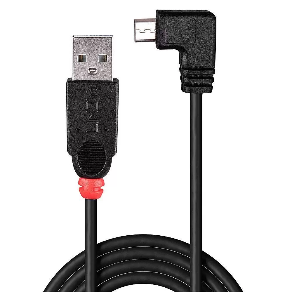 CABLE USB2 A TO MINI-B 1M 90 DEGREE 31971 LINDY