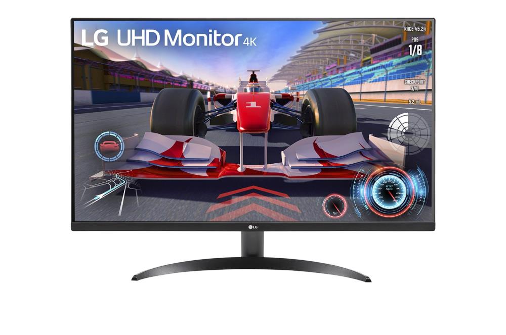 LCD Monitor LG 31 5   4K Panel VA 3840x2160 16 9 4 ms Speakers Swivel Pivot Height adjustable Tilt Colour Black 32UR550-B
