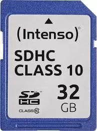 MEMORY SDHC 32GB C10 3411480 INTENSO
