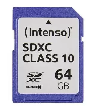 MEMORY SDXC 64GB C10 3411490 INTENSO
