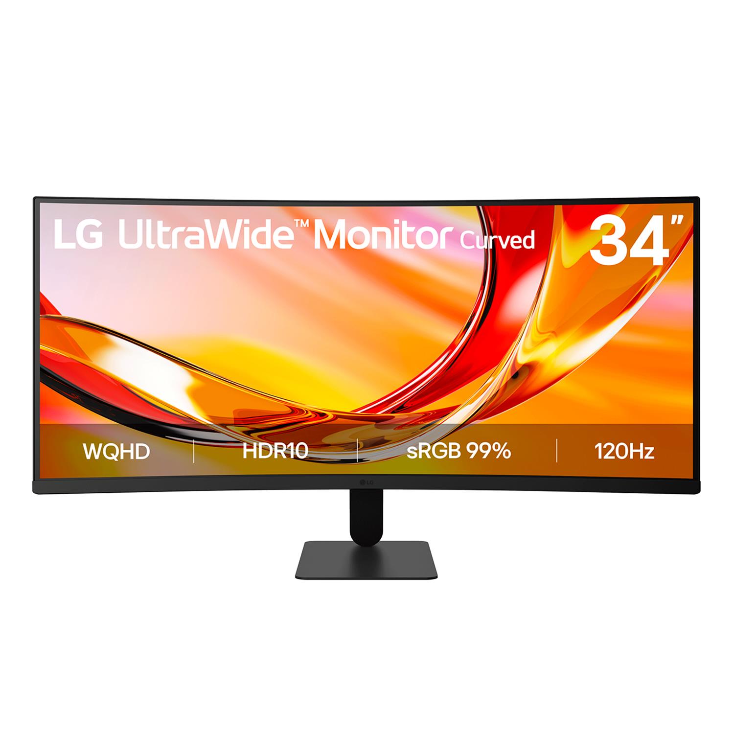 LCD Monitor LG 34    3440 x 1440 pixels UltraWide Quad HD Native aspect ratio 21 9 LCD Curved 34U601B-B