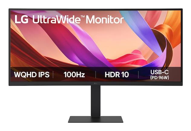 LCD Monitor LG 34    3440 x 1440 pixels Wide Quad HD Native aspect ratio 21 9 LCD Curved 34U650A-B