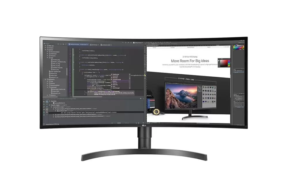 LCD Monitor LG 34WN80C-B 34